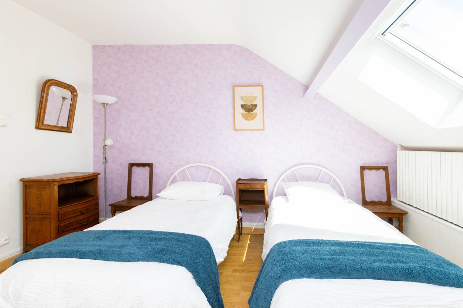 Chambre Violette — Le Domaine d'Amélie